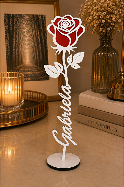 Bello Carino High quality decoration products Trandafir personalizat cu numel...