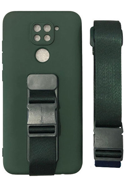 Hurtel Rope Air Bag Πίσω Κάλυμμα Σιλικόνης 1mm Σκούρο Πράσινο (Xiaomi Redmi 1...