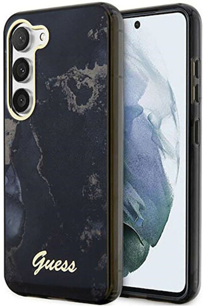 Guess Συλλογή Marble Πίσω Κάλυμμα Σιλικόνης Χρυσό (Galaxy S23+) Κωδικός: GUHC...