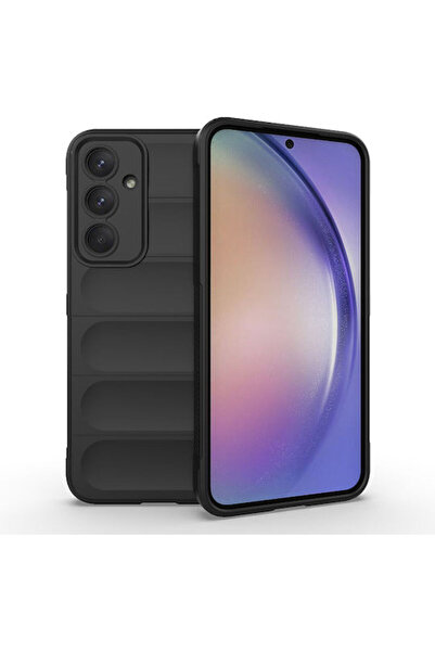 Techsuit Θωρακισμένη Πίσω Θήκη Σιλικόνης Μαύρη (Galaxy A54)