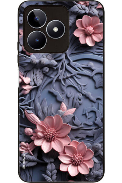 Other Θήκη Sonique Σειράς 3D Λουλουδιών για Realme C51 Realme C53 Realme Note...