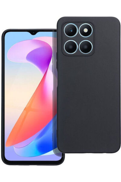 OEM Μαύρη ματ θήκη πλάτης σιλικόνης (Honor X6a)