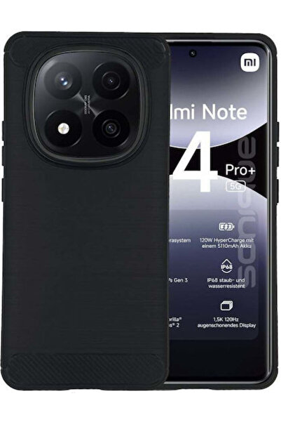 Other Θήκη Σιλικόνης Sonique Carbon Brushed για Xiaomi Redmi Note 14 Pro Plus...