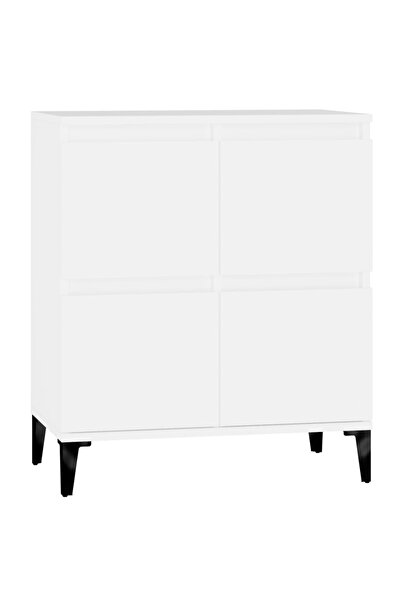 vidaxl Servantă, alb, 60x35x70 cm, lemn prelucrat