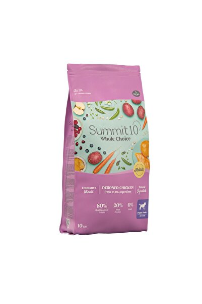 Summit10 Whole Choice Ολιστική Ξηρά Τροφή Χωρίς Σιτηρά με Φιλέτο Κοτόπουλο γι...