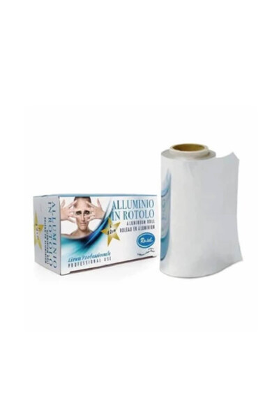 Roial Italia Folie de aluminiu pentru șuvițe de vopsit părul – 12 cm x 100 m,...
