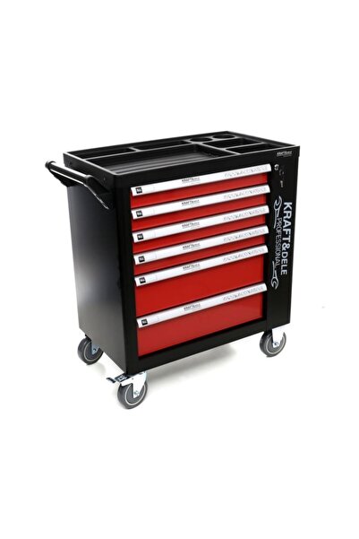 Kraft&dele Dulap profesional pentru scule, KD362, 263 piese, cu 6 sertare