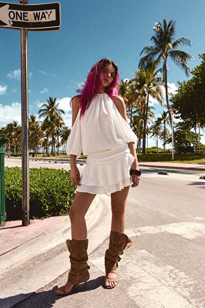 Bershka Boho mini elbise