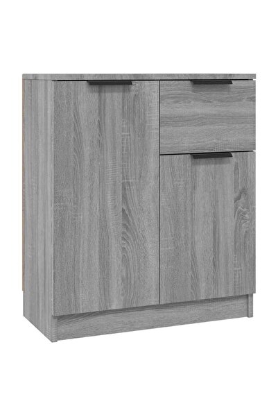 vidaxl Dulap, sonoma gri, 60x30x70 cm, lemn prelucrat