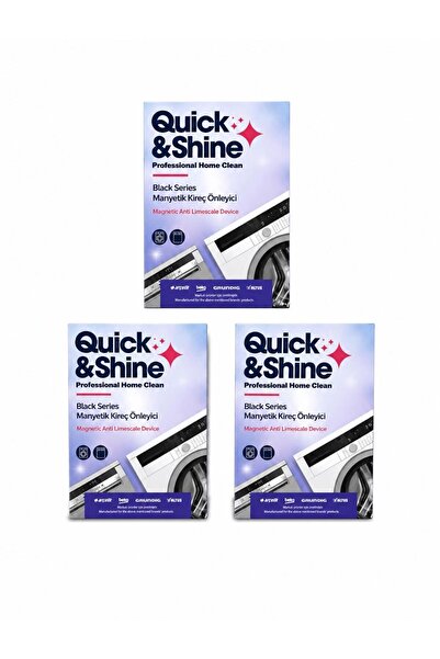 Quick&Shine MANYETİK KİREÇ ÖNLEYİCİ 3 ADET