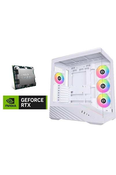 Other جهاز كمبيوتر للألعاب - ASUS B650، Ryzen 5 7600، RTX 5060، ذاكرة 16 جيجا...