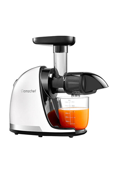 AMZCHEF Storcator lent 1501-Wt 150W Pentru suc din fructe