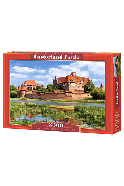 Castorland Malbork Castle Poland Puzzle 3000 Parça