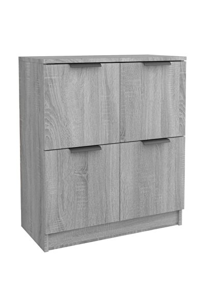 vidaxl Dulap, sonoma gri, 60x30x70 cm, lemn prelucrat