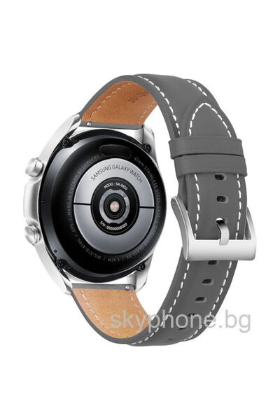 OEM Λουράκι Smartwatch 20mm Δερμάτινο Premium Γκρι