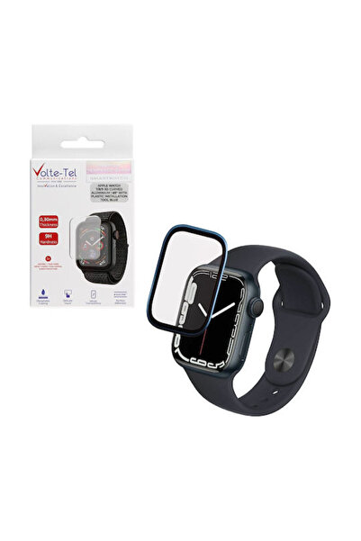 Other Volte-tel Σκληρυμένο Γυαλί Apple Watch 7 8 9 41mm 3D Καμπύλο Αλουμίνιο ...