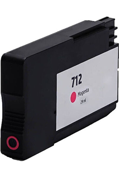 OEM Συμβατό μελάνι για εκτυπωτές inkjet HP 3ED68A, 712M, 29ml, Ματζέντα, 1 τε...