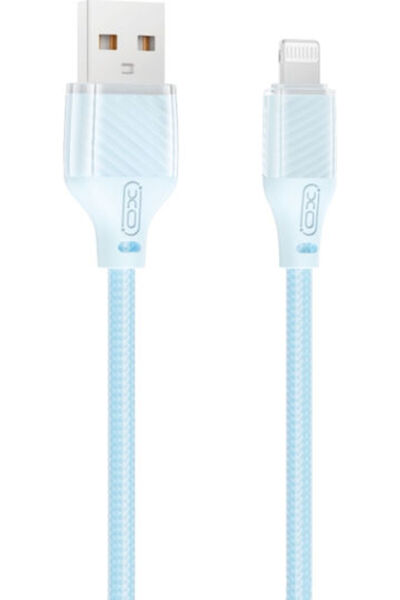 Xo Καλώδιο USB-A σε Lightning 18W Μπλε 1μ