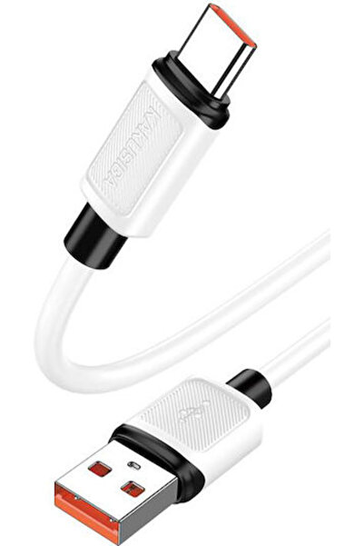 KAKUSİGA Καλώδιο USB 2.0 USB-C αρσενικό - USB-A λευκό 1μ (KSC-998-C-WH)