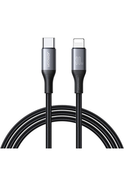 Joyroom Καλώδιο USB-C σε Lightning 30W Μαύρο 2μ