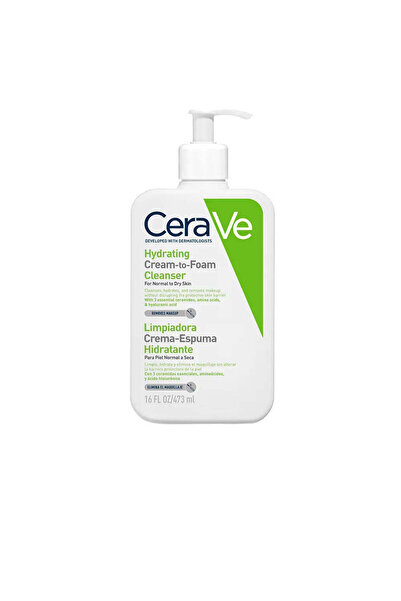 CeraVe HYDRATING CREAM TO FOAM CLEANSER 473ML-9912