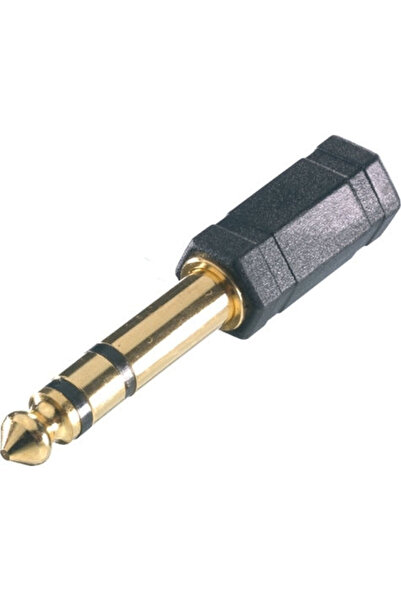 Vivanco Μετατροπέας αρσενικό 6.3mm σε θηλυκό 3.5mm 1 τεμάχιο 46063