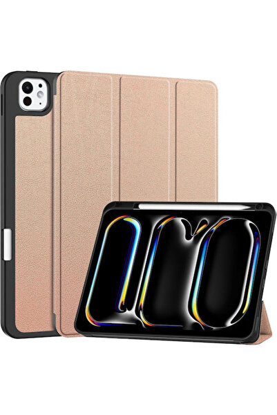 Other Sonique Smartcase Λεπτή Αναδιπλούμενη Θήκη Ανθεκτική Ροζ Χρυσό Apple iP...