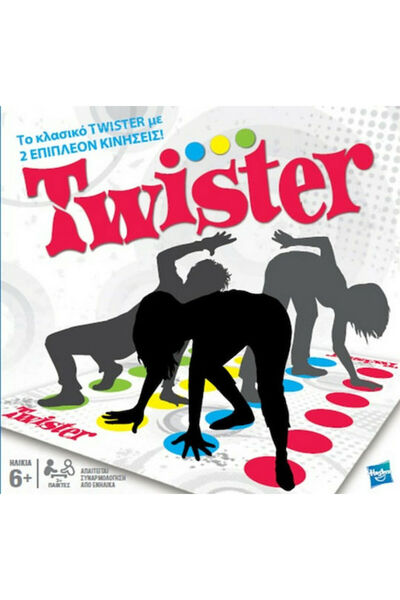Hasbro Games Επιτραπέζιο παιχνίδι Twister (με 2 επιπλέον κίνησησεις) για 2+ π...