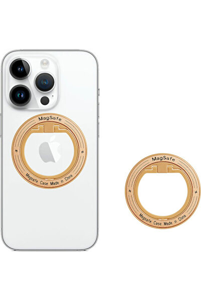 Techsuit Βάση φόρτισης MagSafe σε χρυσό χρώμα