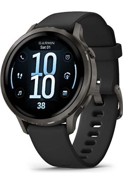 Garmin Venu 4 Ανοξείδωτο Ατσάλι 41mm Αδιάβροχο Smartwatch με Παρακολούθηση Κα...