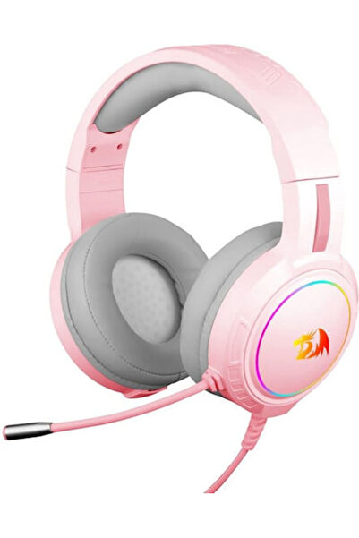 REDRAGON H270P Ακουστικά Gaming Υπεραυτικά με Σύνδεση 2x3.5mm / USB Ροζ