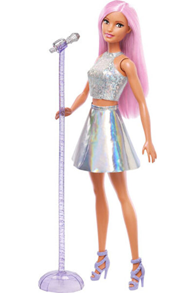 Barbie Μπορείς να είσαι οτιδήποτε: Κούκλα Ποπ Σταρ για ηλικίες 3+ ετών