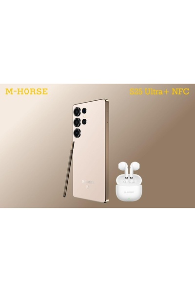 M HORSE جوال M-HORSE S25 Ultra Plus بأداء سلس مع شاشة 6.6 بوصة HD+، معالج ثما...
