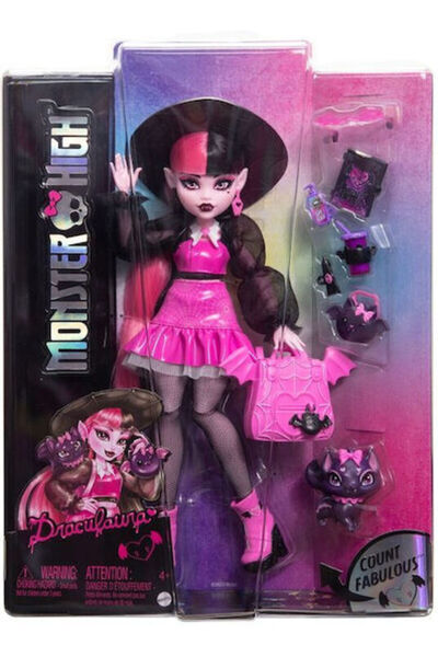 Mattel Games Κούκλα Μάτελ Ντρακλάκρα για ηλικίες 3+ ετών και άνω