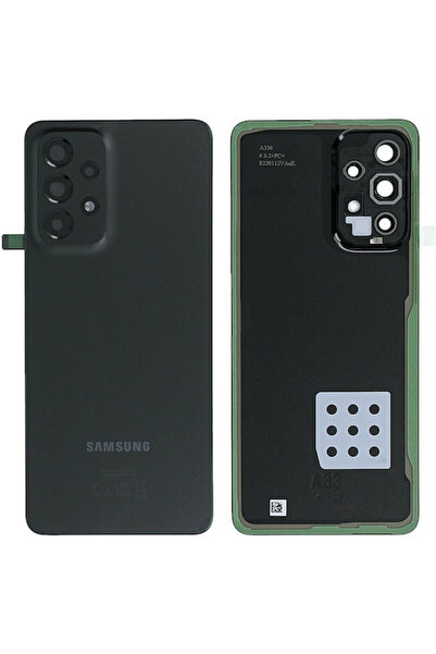 Samsung Ανταλλακτικό Πίσω Κάλυμμα Μαύρο για Galaxy A33