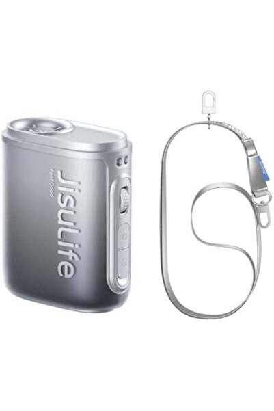 JISULIFE Neck Fan Life 5 Necklace Wearable Belt Fan 4500Mah - Black