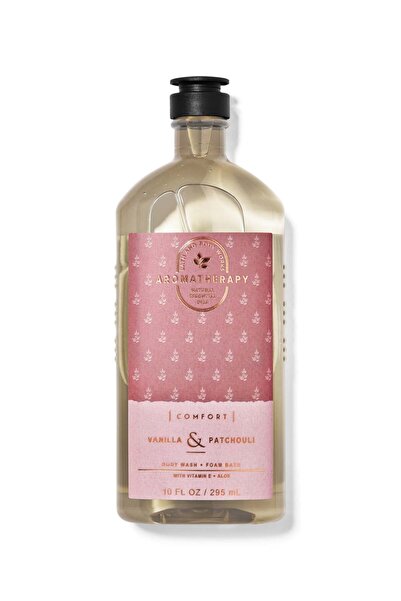 Bath & Body Works فانيليا وباتشولي - جل استحمام ورغوة استحمام