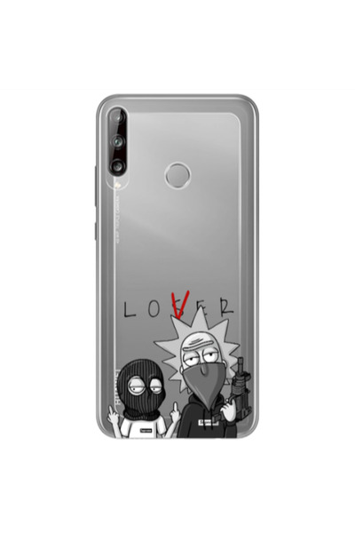 Other Huawei P40 Lite E Rick Loser Transparent Silicone TPU Θήκη