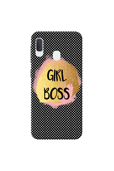 Other Samsung A20E Girl boss make up Transparent Silicone TPU Θήκη