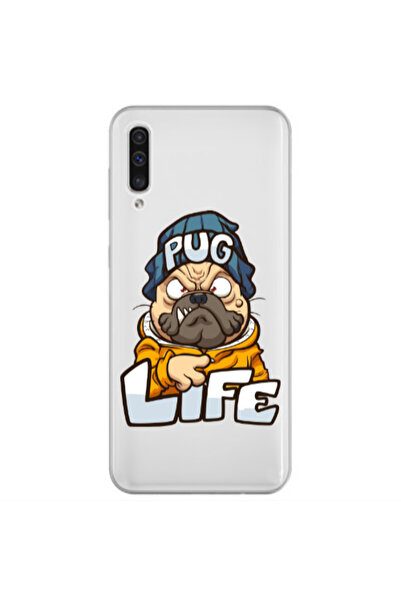 Other Samsung A70 Pug Life 2 Transparent Silicone TPU Θήκη