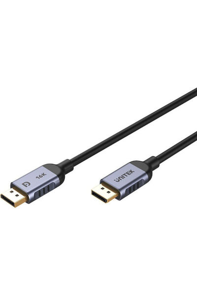 Unitek Καλώδιο DisplayPort αρσενικό - DisplayPort αρσενικό 2μ Μαύρο (C1628GY0...