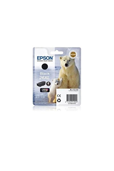 EPSON Cartus Cerneala Claria T2621 XL, 12.2 ml (Negru)