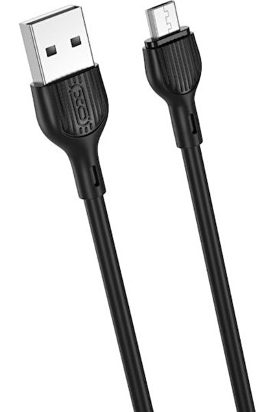 Xo NB200 1μ Κανονικό Καλώδιο USB 2.0 σε micro USB (16.005.0136)