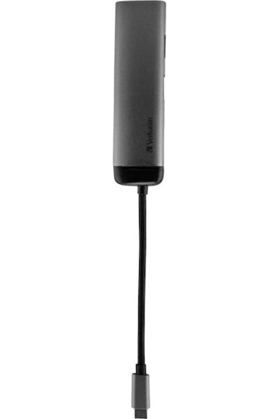 Verbatim Σταθμός σύνδεσης USB-C με HDMI 4K PD Μαύρο (49140)