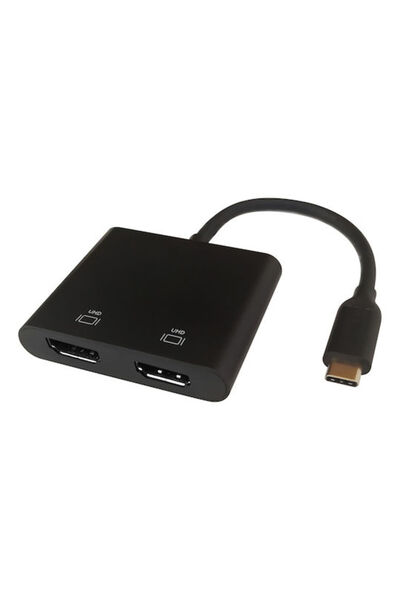 DELTACO Σταθμός σύνδεσης USB-C / USB-A με 4K, PD, Ethernet και υποστήριξη για...