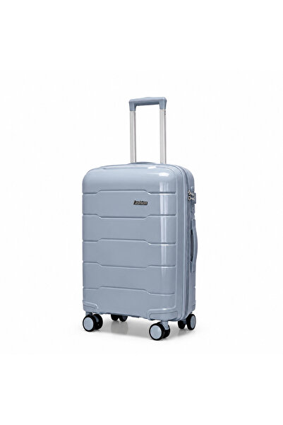 POGAGO 24 Inch Medium Suitcase for Travel, PP Unbreakable Hard Shell Luggage,...