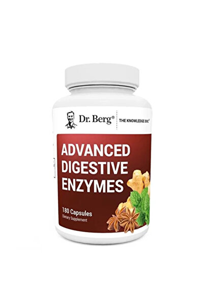 Dr. Berg Advanced Digestive Enzymes 180 Kapsül