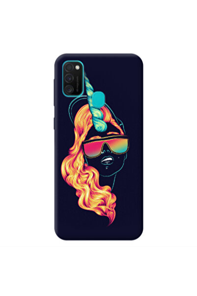 Other Samsung M21 Horn style Transparent Silicone TPU Θήκη