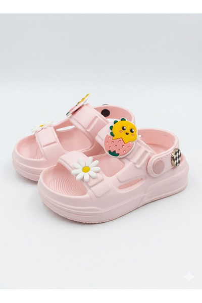 Arrivals Pink Girl Child Sandals Baby Soft Eva Summer