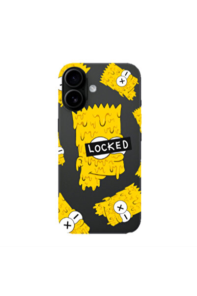 Other Apple Iphone 16 Bart Simpson Transparent Silicone TPU Θήκη